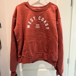 Romwe Pink crewneck size Large